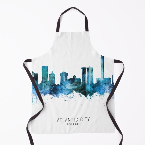 Item preview, Atlantic City New Jersey Skyline designed and sold by ArtPrints.