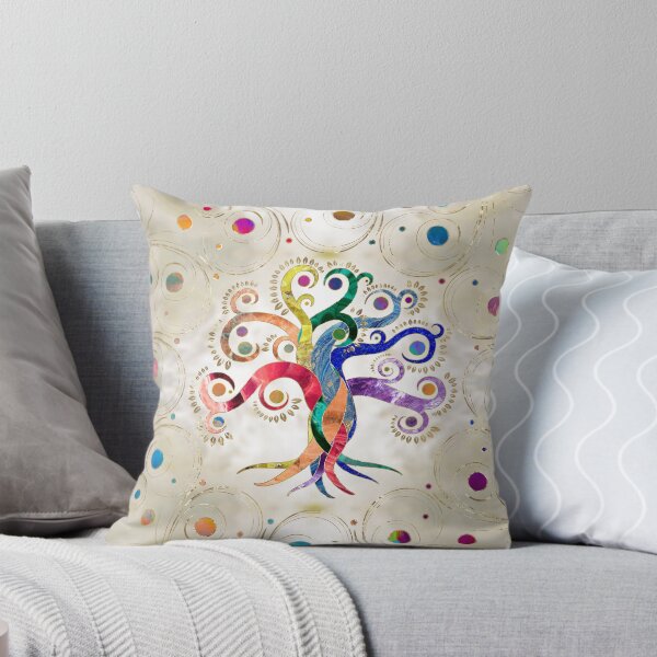 Item preview, Tree of Life - Gemstone Mineral Rainbow designed and sold by k9printart.