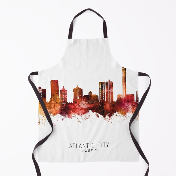 Item preview, Atlantic City New Jersey Skyline designed and sold by ArtPrints.