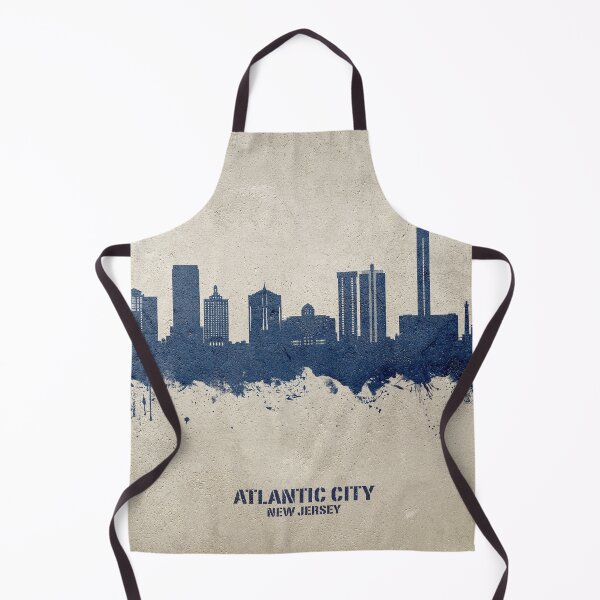 Item preview, Atlantic City New Jersey Skyline designed and sold by ArtPrints.