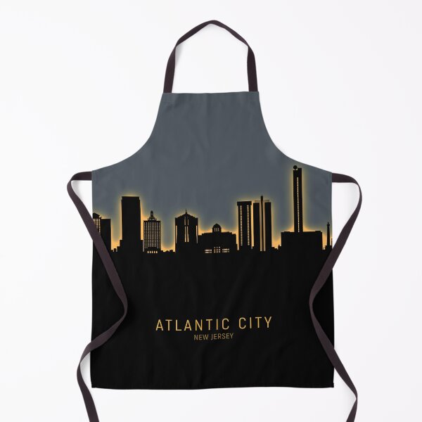 Item preview, Atlantic City New Jersey Skyline designed and sold by ArtPrints.