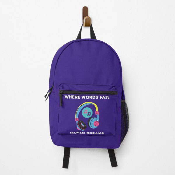 Item preview, Where Words Fail Music Speaks designed and sold by BhavyaBathla.