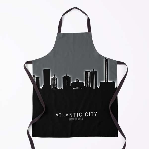 Item preview, Atlantic City New Jersey Skyline designed and sold by ArtPrints.