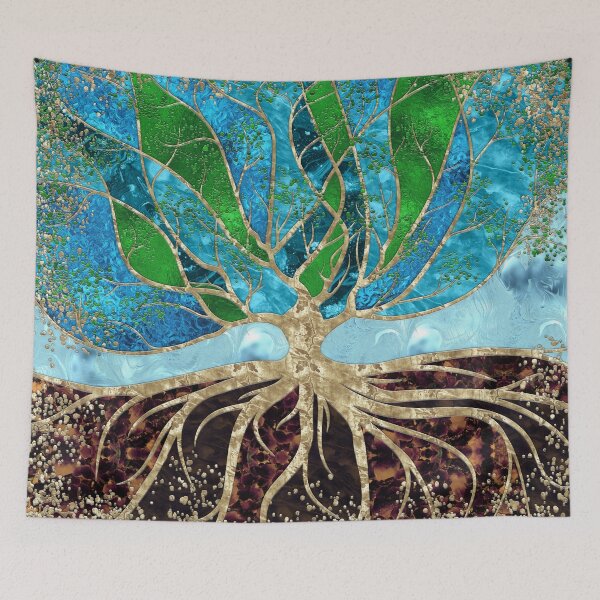 Item preview, Tree of Life - Glass and Marble designed and sold by k9printart.