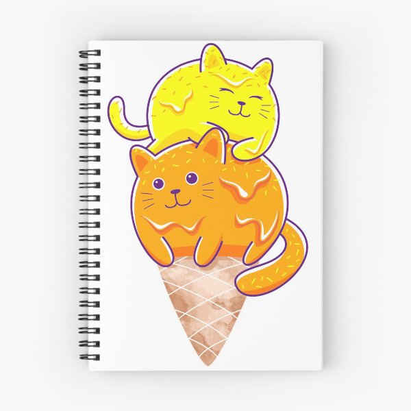 Item preview, Of Cats, Ice cream and Cones - Melting Cool Cats designed and sold by PosterpartyCo.