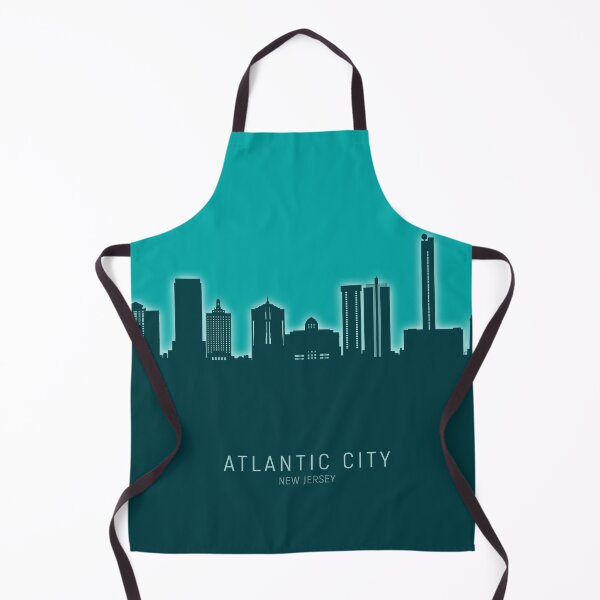 Item preview, Atlantic City New Jersey Skyline designed and sold by ArtPrints.