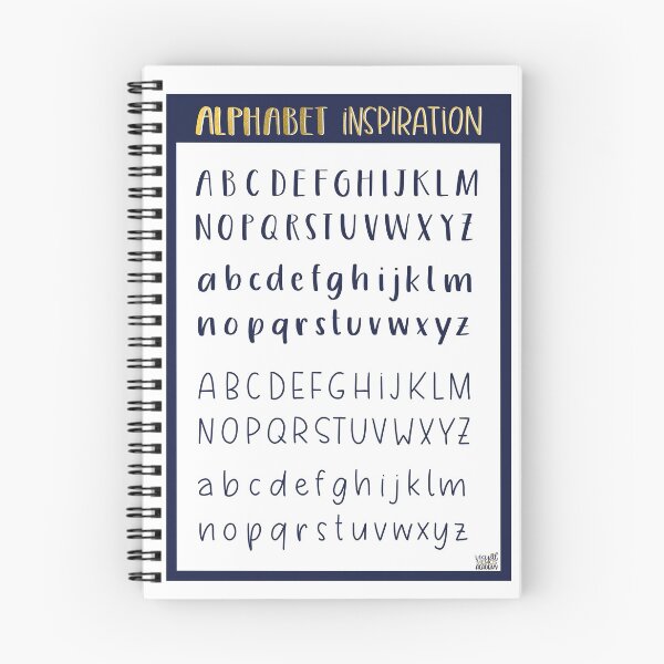 Item preview, Alphabet Inspiration No.1 designed and sold by VisualMemos.