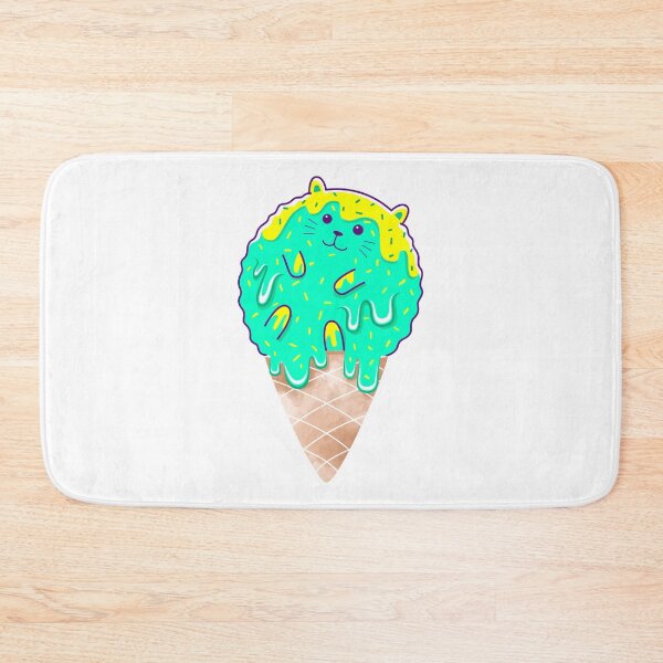 Item preview, Of Cats, Ice cream and Cones - Melting Cool Cats designed and sold by PosterpartyCo.