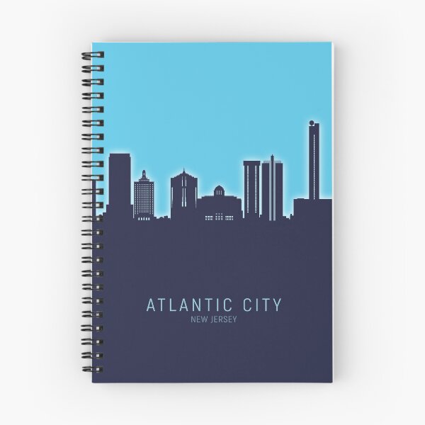 Item preview, Atlantic City New Jersey Skyline designed and sold by ArtPrints.