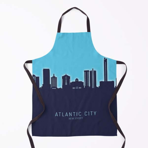 Item preview, Atlantic City New Jersey Skyline designed and sold by ArtPrints.