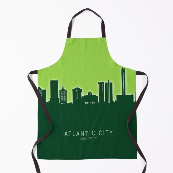 Item preview, Atlantic City New Jersey Skyline designed and sold by ArtPrints.