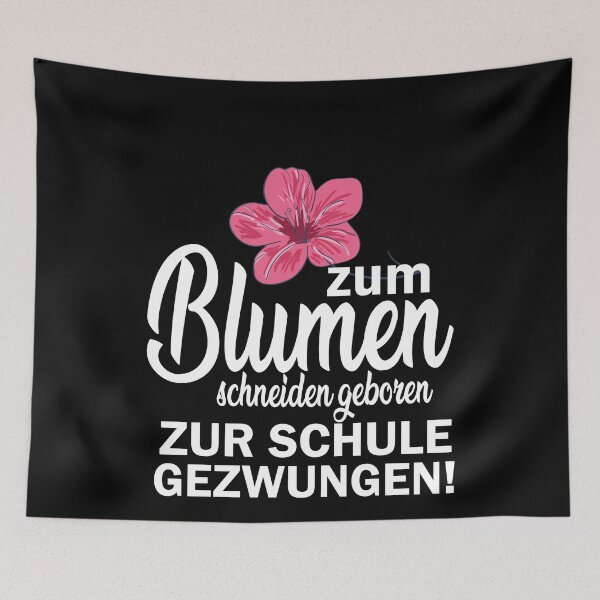 Item preview, Zum Blumen schneiden geboren designed and sold by Spirit-Designs.