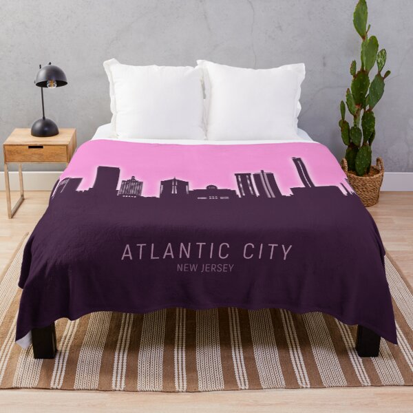 Item preview, Atlantic City New Jersey Skyline designed and sold by ArtPrints.
