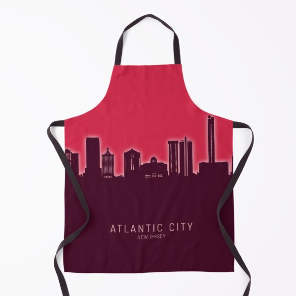 Item preview, Atlantic City New Jersey Skyline designed and sold by ArtPrints.