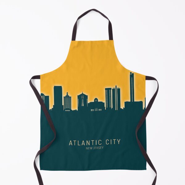 Item preview, Atlantic City New Jersey Skyline designed and sold by ArtPrints.