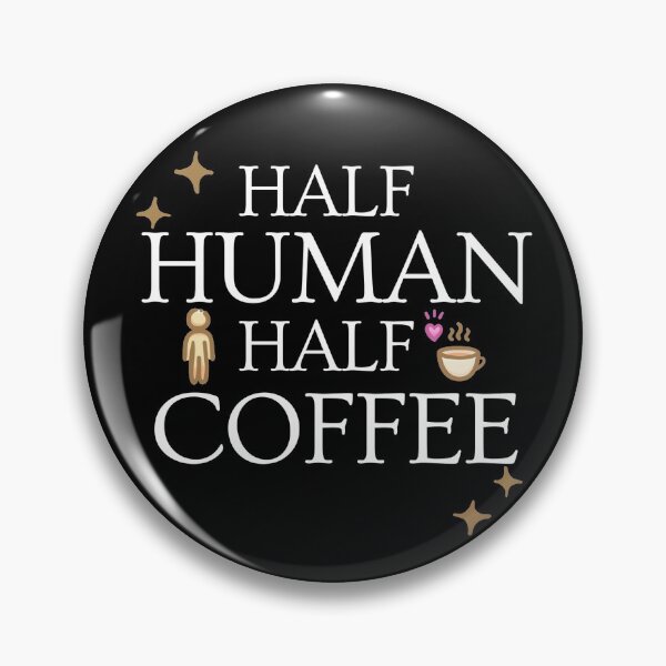 Item preview, Half Human Half Coffee designed and sold by Mixture-DESIGN.