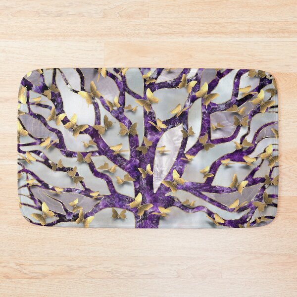 Item preview, Tree of Life - Amethyst and Butterflies designed and sold by k9printart.