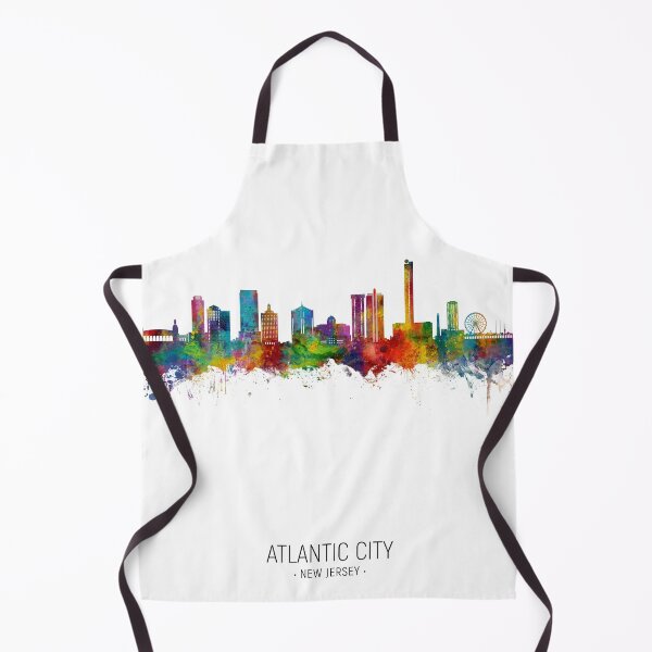Item preview, Atlantic City New Jersey Skyline designed and sold by ArtPrints.