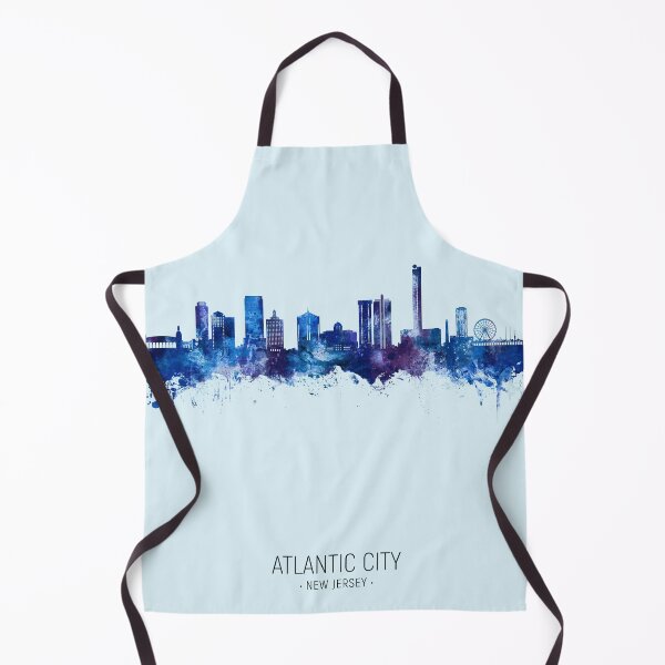 Item preview, Atlantic City New Jersey Skyline designed and sold by ArtPrints.