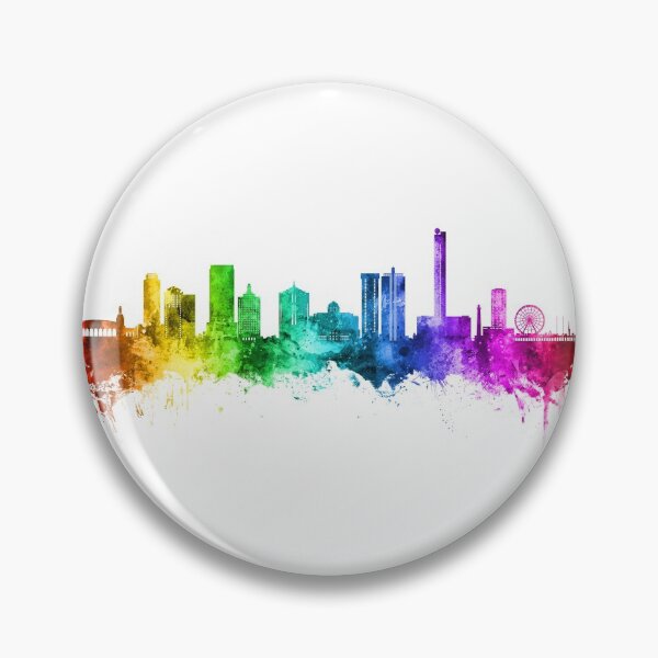 Item preview, Atlantic City New Jersey Skyline designed and sold by ArtPrints.