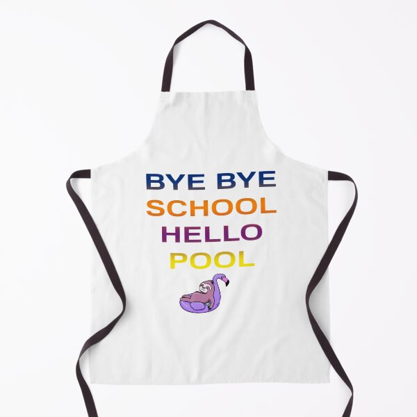 Item preview, Bye bye school, hello pool. designed and sold by basileiossav.