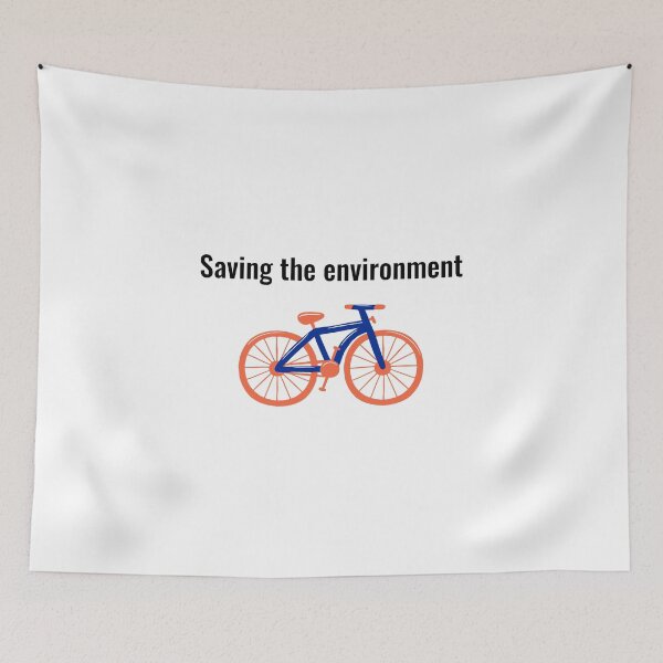 Item preview, Bicycle - Saving the environment designed and sold by NoelNimmad.