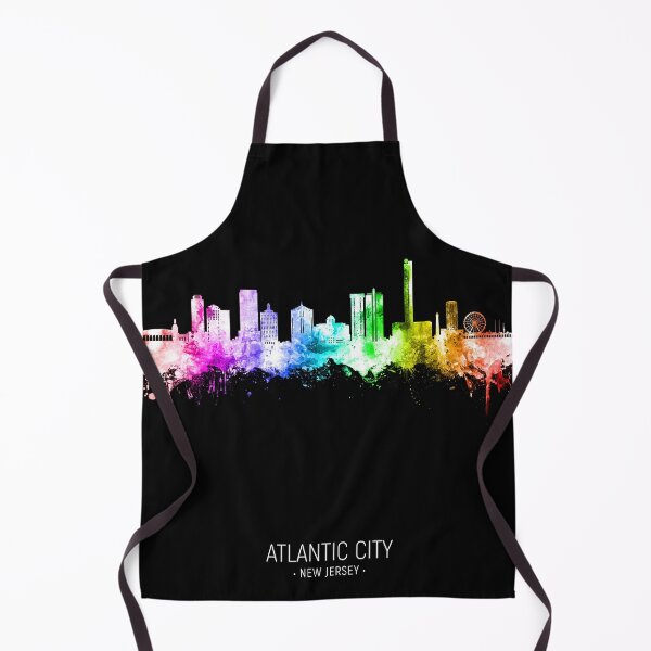 Item preview, Atlantic City New Jersey Skyline designed and sold by ArtPrints.
