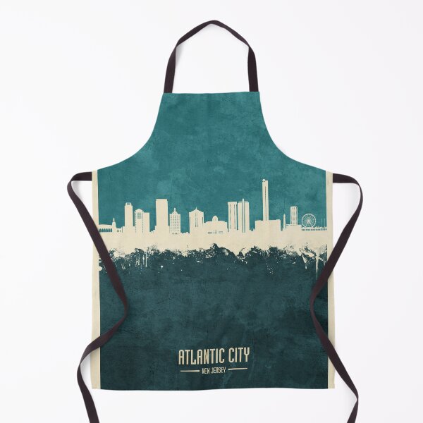 Item preview, Atlantic City New Jersey Skyline designed and sold by ArtPrints.