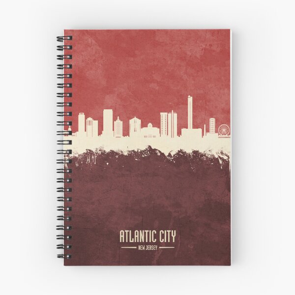 Item preview, Atlantic City New Jersey Skyline designed and sold by ArtPrints.