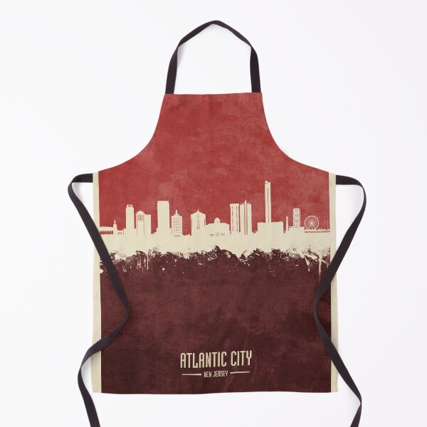 Item preview, Atlantic City New Jersey Skyline designed and sold by ArtPrints.
