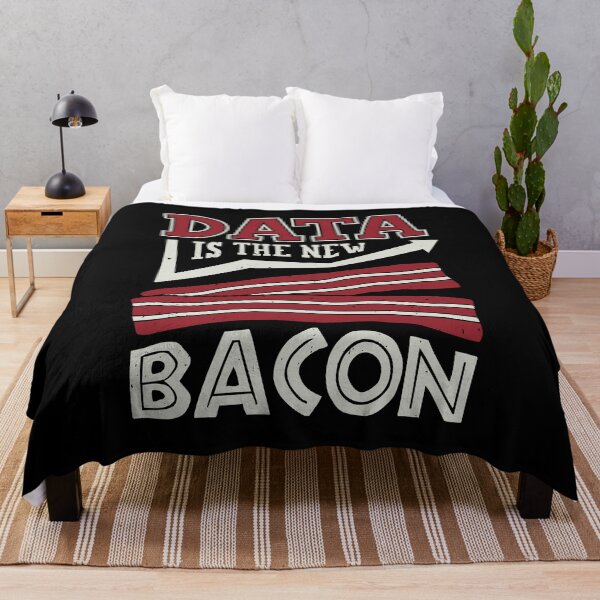 Item preview, Data Is The New Bacon designed and sold by Marcid95.