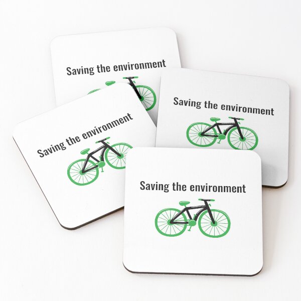 Item preview, Bicycle - Saving the environment designed and sold by NoelNimmad.