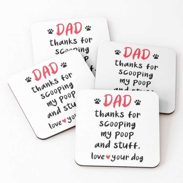 Item preview, Dad Thanks For Scooping My Poop and Stuff - Funny Gift For Dog Dad designed and sold by T-shirt For You.