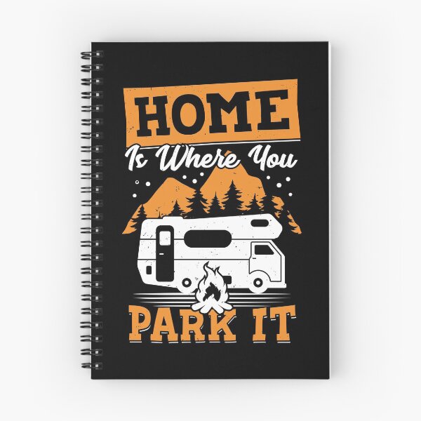 Item preview, Home Is Where You Park It RV Camping Camper Gift designed and sold by Marcid95.