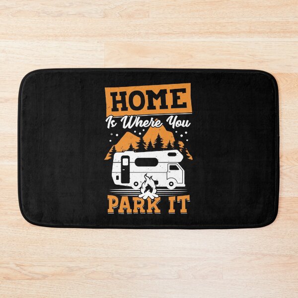 Item preview, Home Is Where You Park It RV Camping Camper Gift designed and sold by Marcid95.
