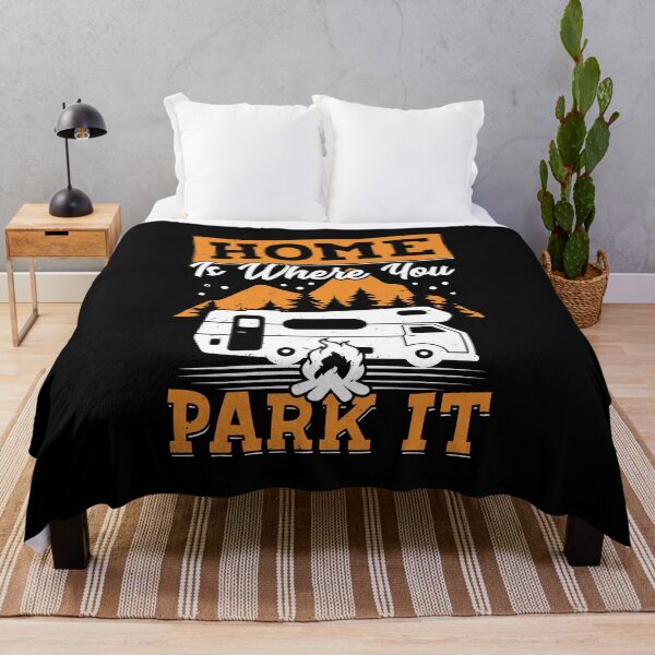 Item preview, Home Is Where You Park It RV Camping Camper Gift designed and sold by Marcid95.