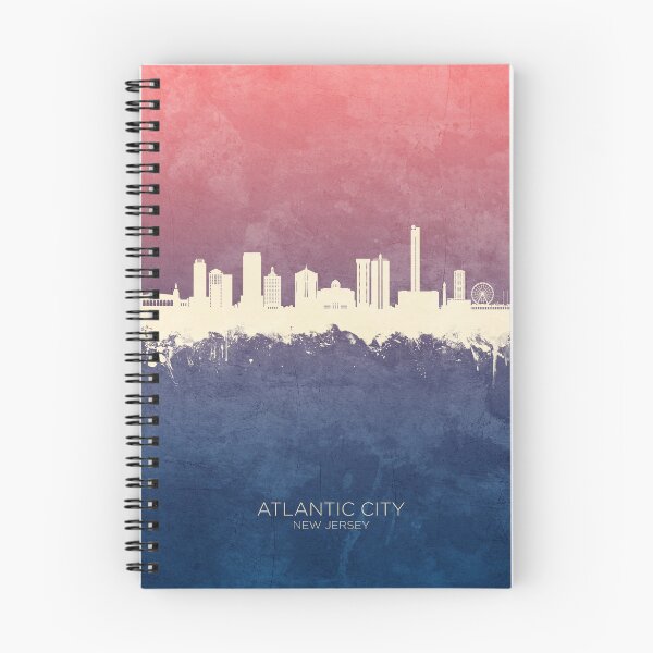 Item preview, Atlantic City New Jersey Skyline designed and sold by ArtPrints.