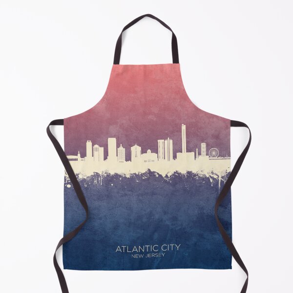 Item preview, Atlantic City New Jersey Skyline designed and sold by ArtPrints.