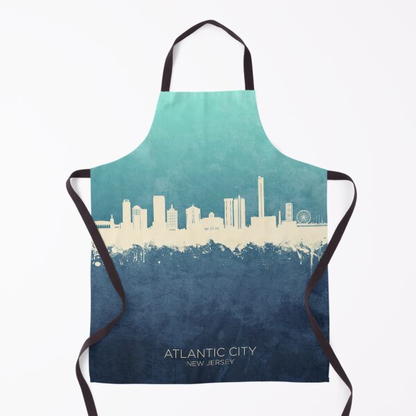 Item preview, Atlantic City New Jersey Skyline designed and sold by ArtPrints.