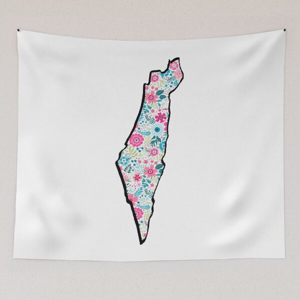 Item preview, Palestine map designed and sold by Budoorsaeedoo.