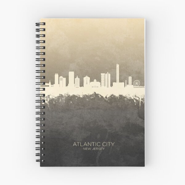 Item preview, Atlantic City New Jersey Skyline designed and sold by ArtPrints.