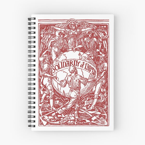 Item preview, Solidarity of Labour (Red) designed and sold by Hot-To-Trot.