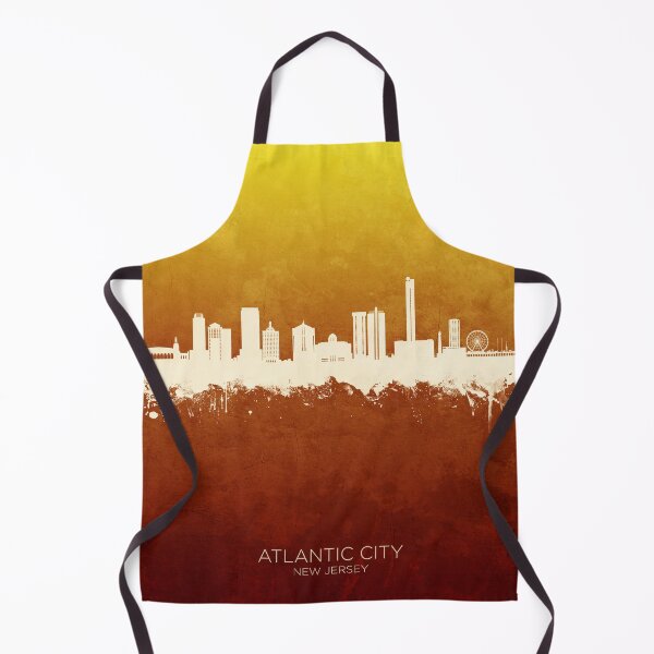 Item preview, Atlantic City New Jersey Skyline designed and sold by ArtPrints.