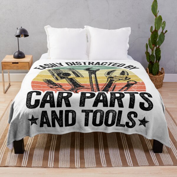 Item preview, Easily Distracted By Car Parts And Tools Funny Mechanic designed and sold by Stronzi.