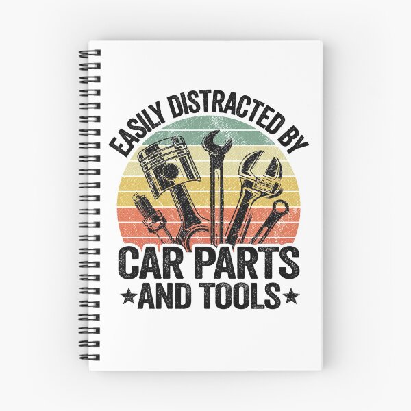 Item preview, Easily Distracted By Car Parts And Tools Funny Mechanic designed and sold by Stronzi.