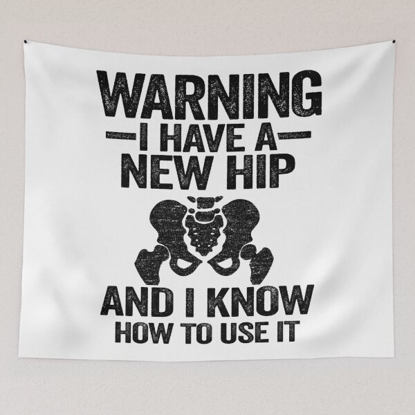 Item preview, Warning I Have A New Hip Replacement Surgery Recovery designed and sold by Stronzi.