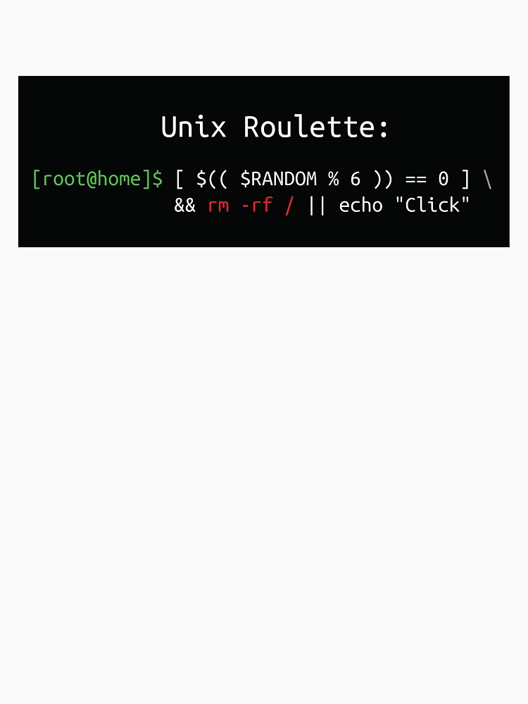 Thumbnail 6 of 6, Pullover Hoodie, Unix Roulette designed and sold by sciencyshtuff.