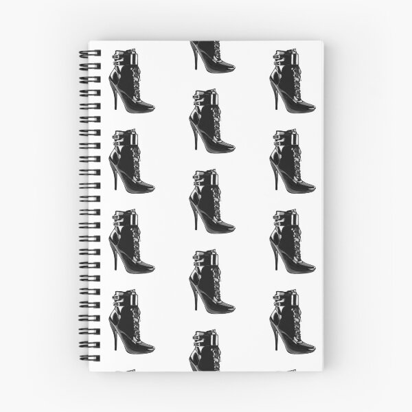 Aperçu de l'œuvre Dessin numérique de bottes à talons hauts créée et vendue par Pepinowitz.