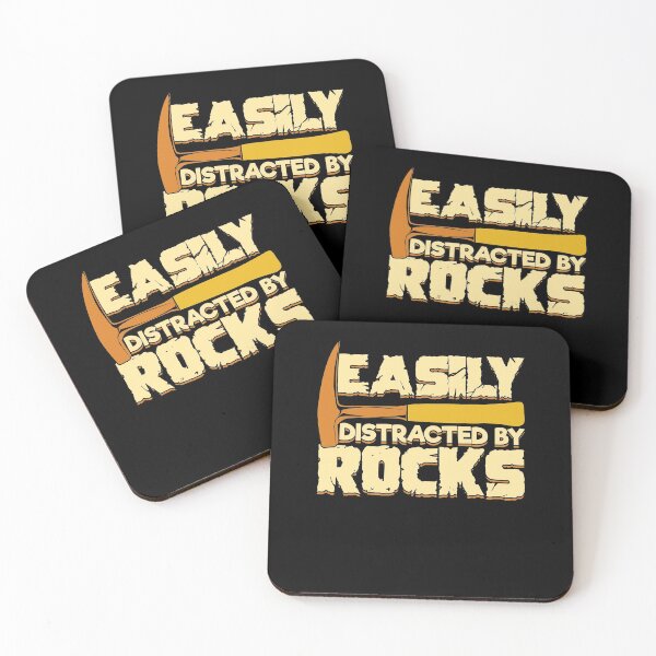 Item preview, Easily Distracted By Rocks Geologist Gift designed and sold by Marcid95.