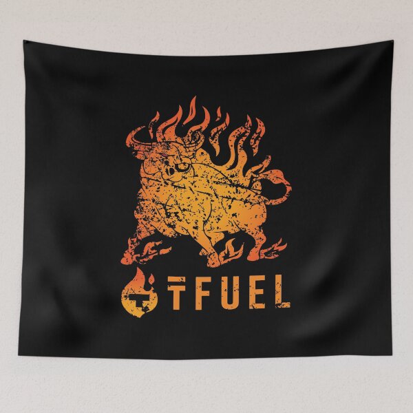 Item preview, TFUEL heating up the BULLRUN Theta Fuel Crypto Blockchain designed and sold by FauzIDEA.